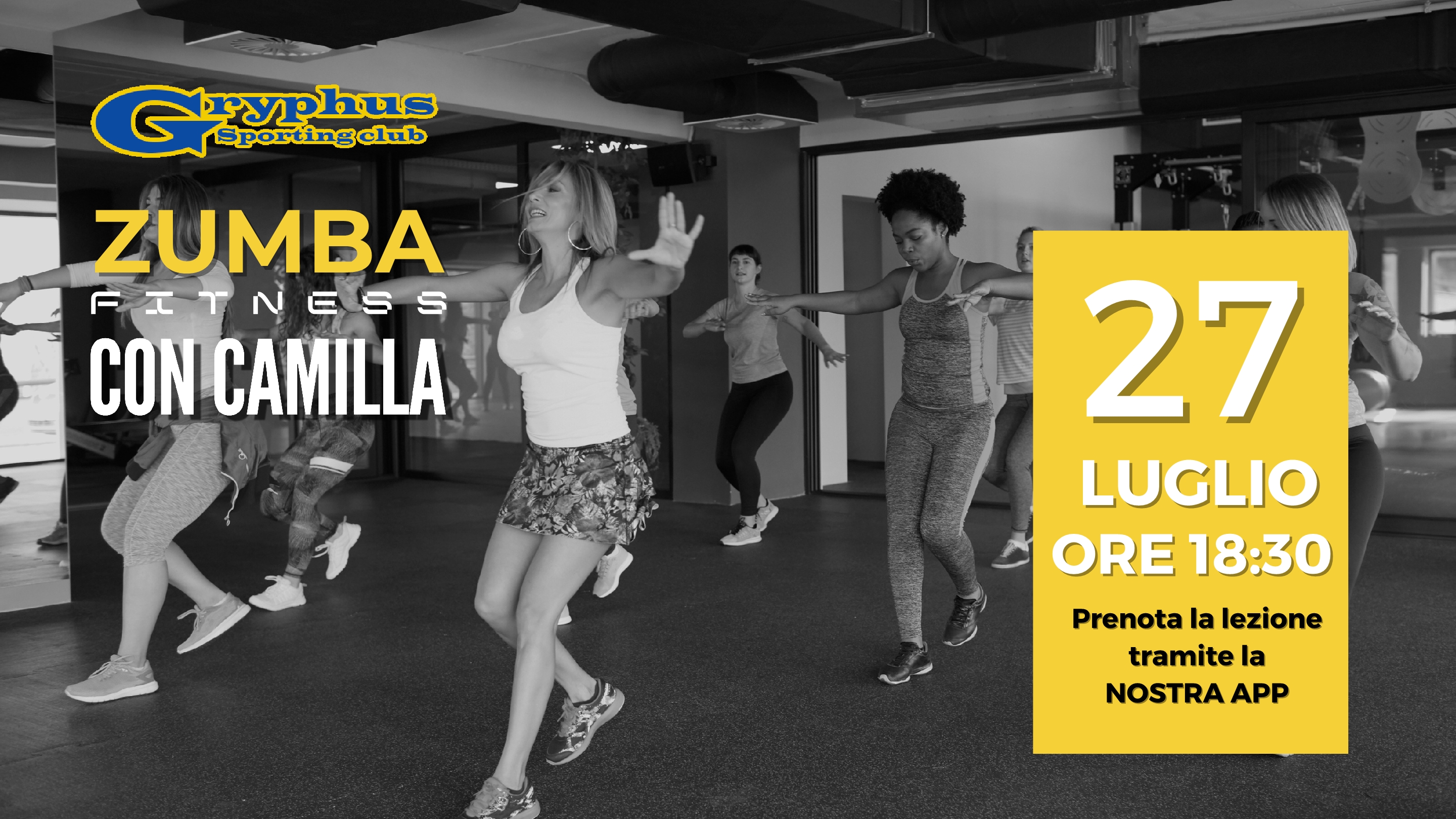 Zumba fitness special event con Camilla