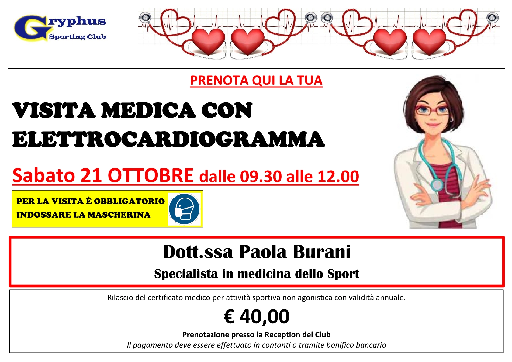 Visita medico sportiva